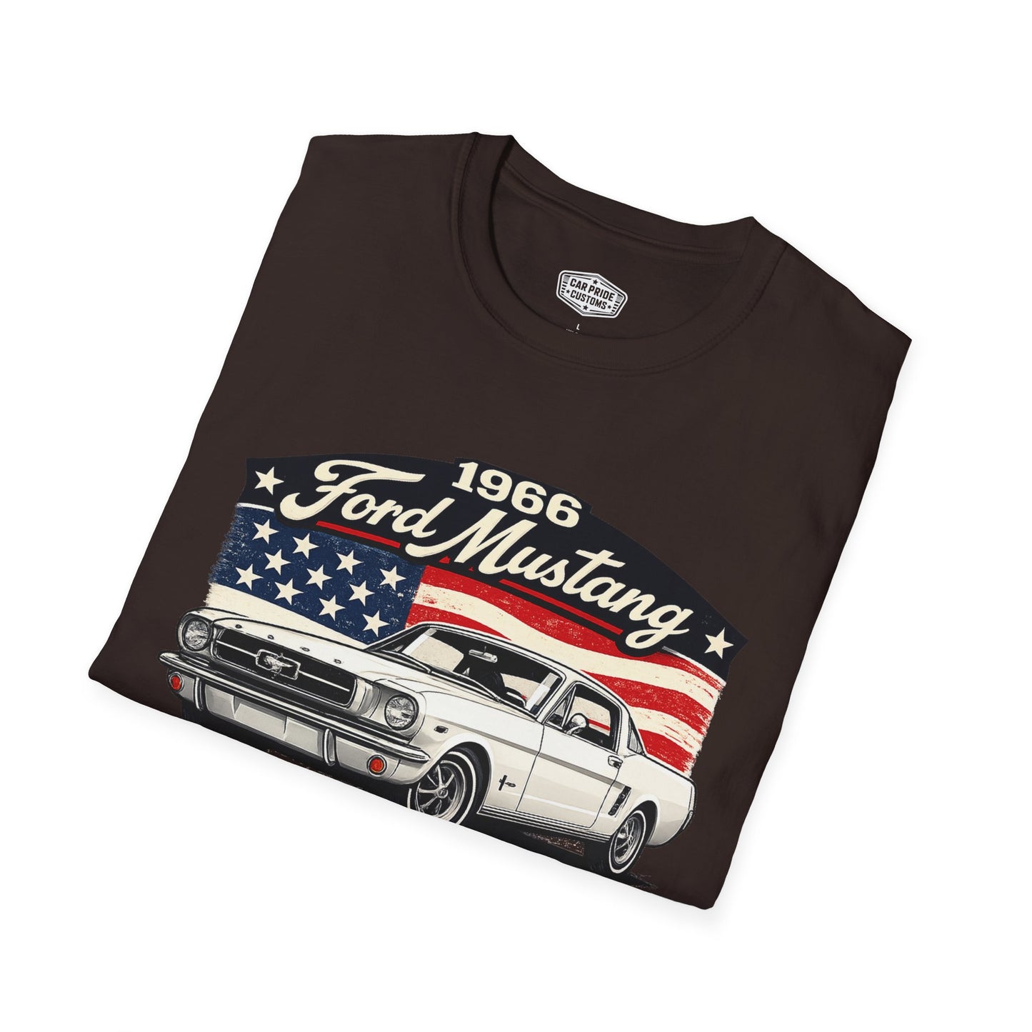 1966 Ford Mustang White Pride - Standard Tee