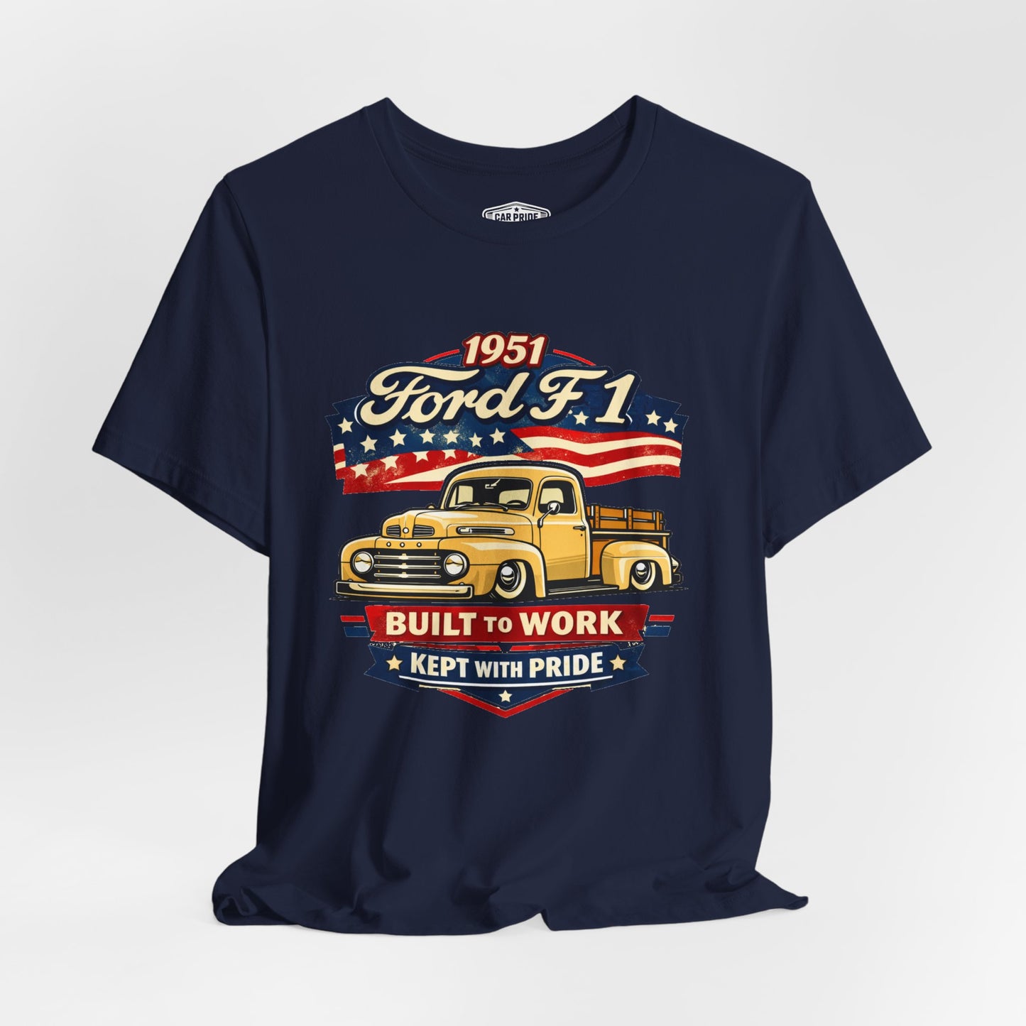 1951 Ford F1 Yellow Pride - Premium Tee