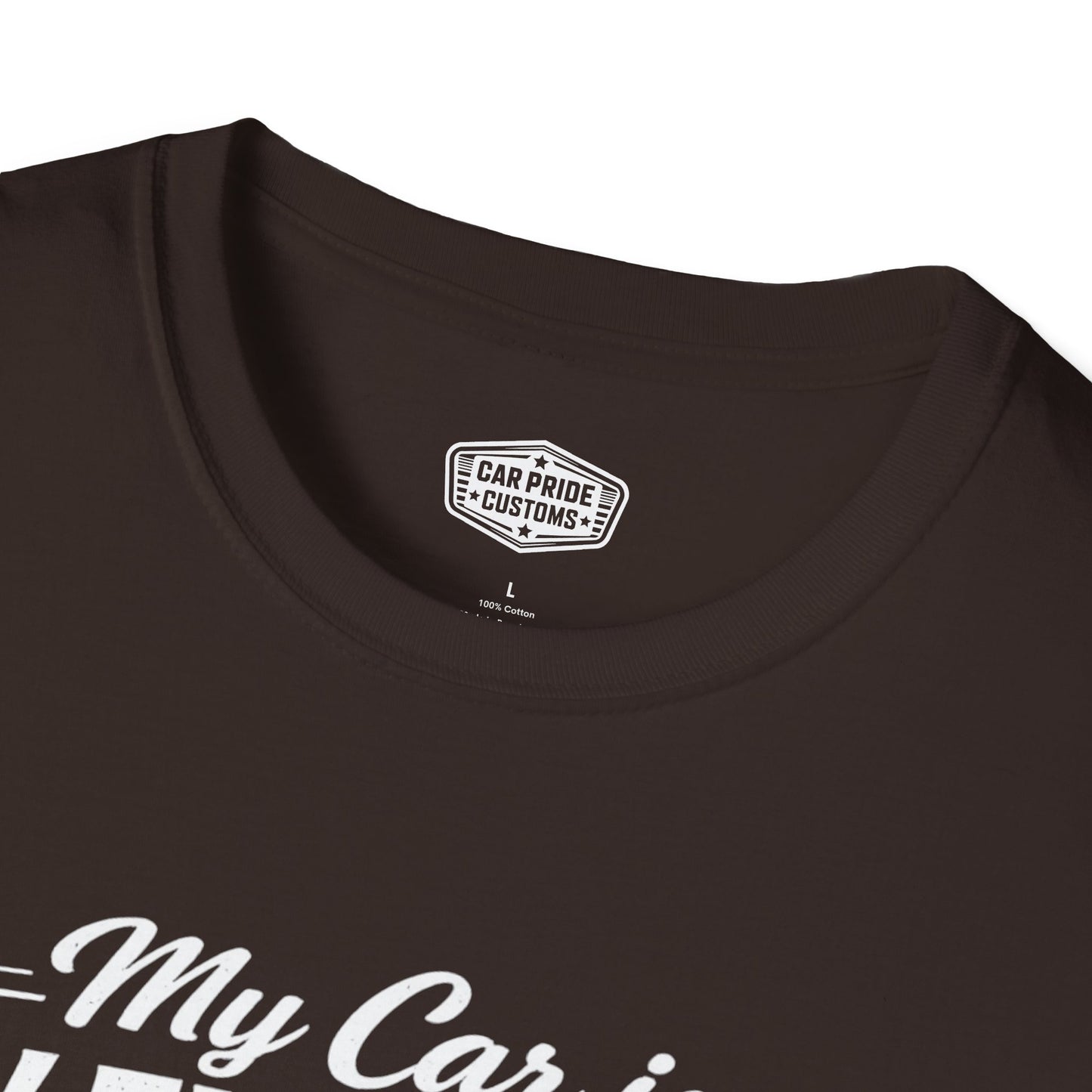 My Car is My Therapist | 1966 Chevy Nova T-Shirt | Funny Classic Muscle | Car Graphic Tee | Chevrolet Shirt