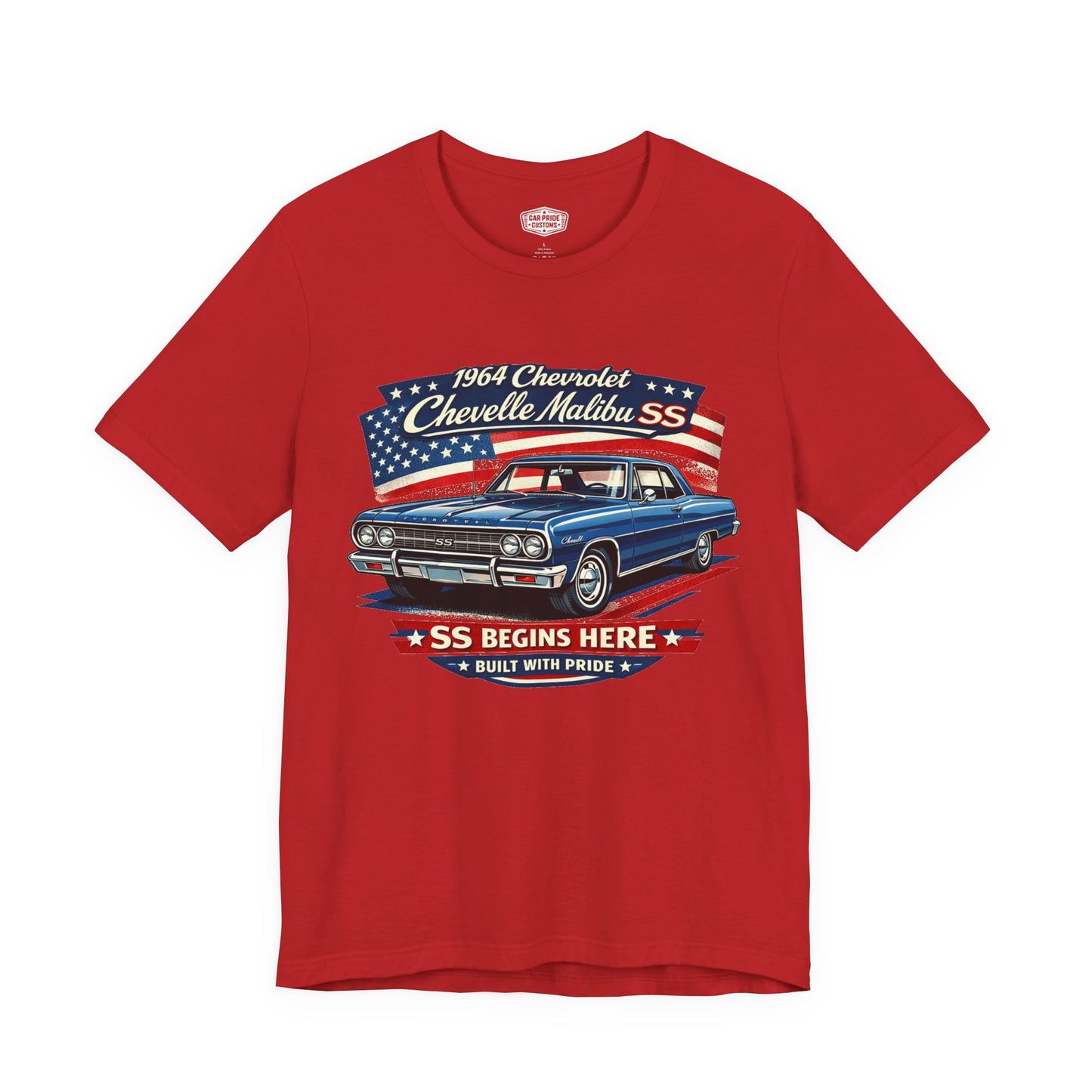 1964 Chevrolet Chevelle SS Blue Pride - Premium Tee