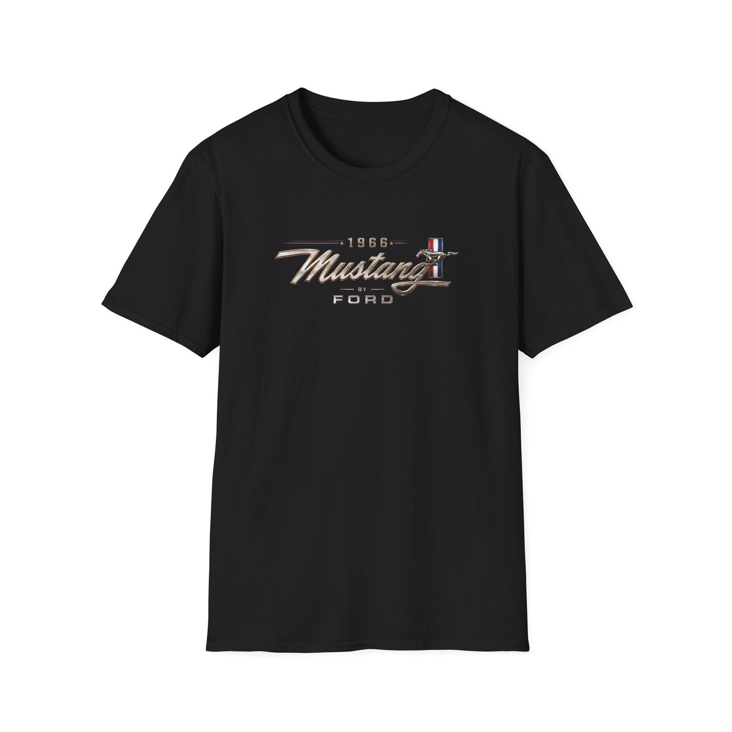 1966 Classic Pony Car Retro Route 66 Tee | Car Lover T-Shirt | Fathers Day Gift | Mustang Tee