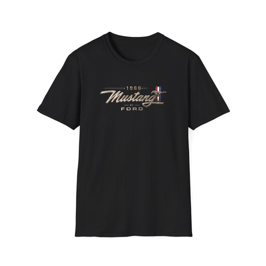 1966 Classic Pony Car Retro Route 66 Tee | Car Lover T-Shirt | Fathers Day Gift | Mustang Tee