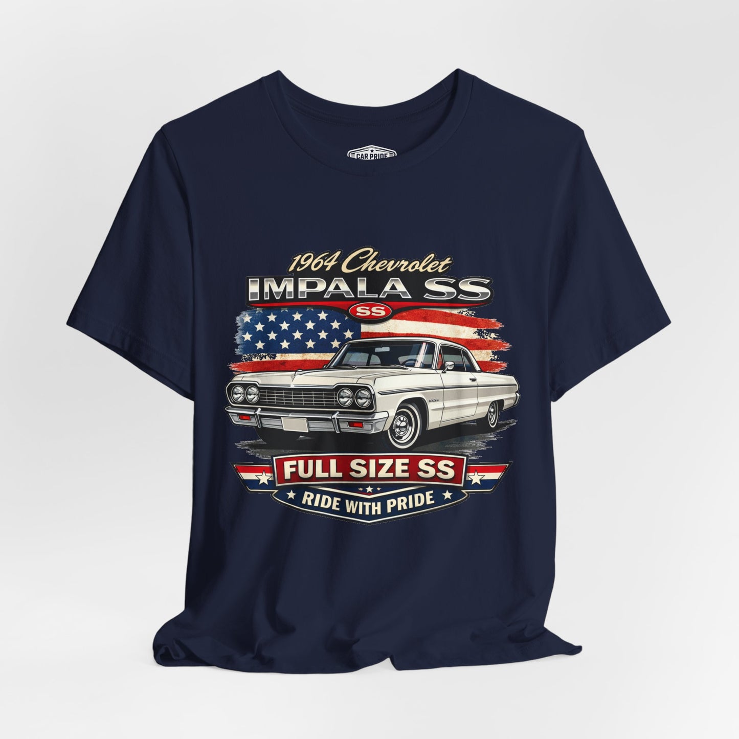 1964 Chevrolet Impala SS White Pride - Premium Tee