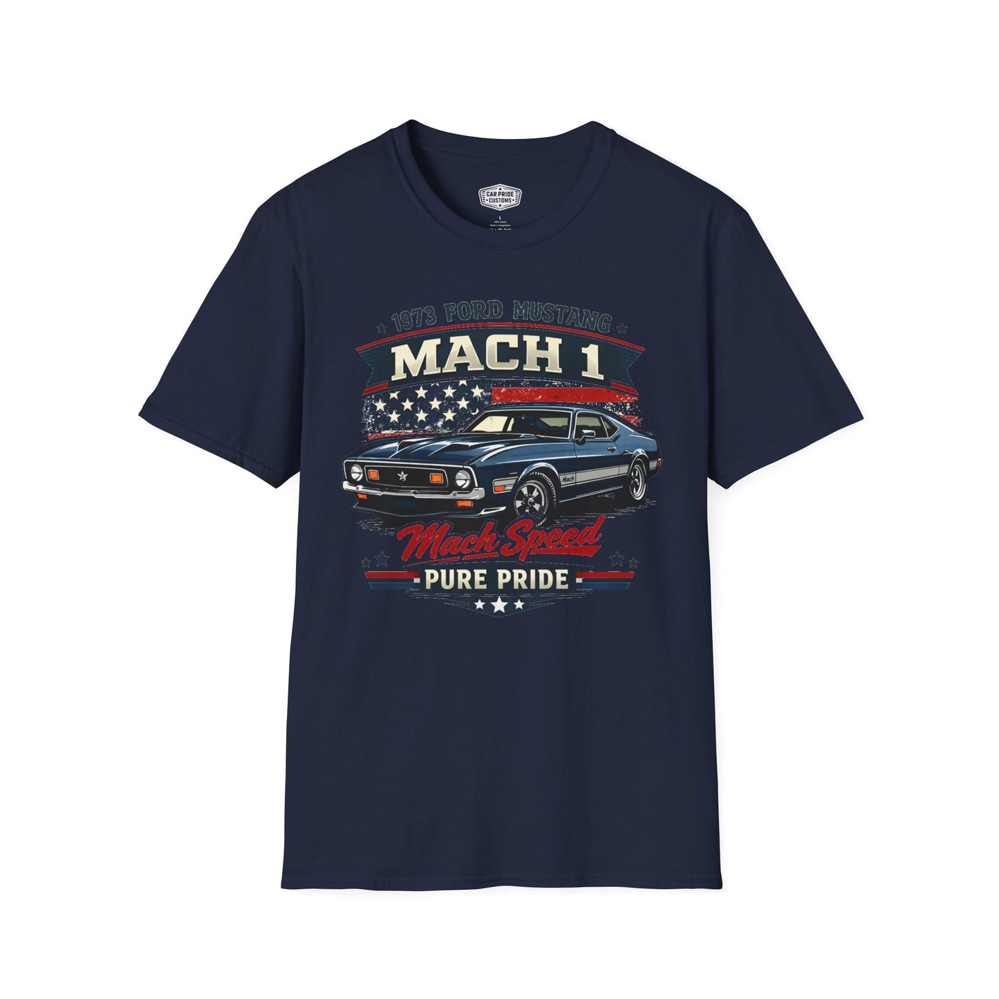 1973 Ford Mustang Mach 1 Pride - Standard Tee