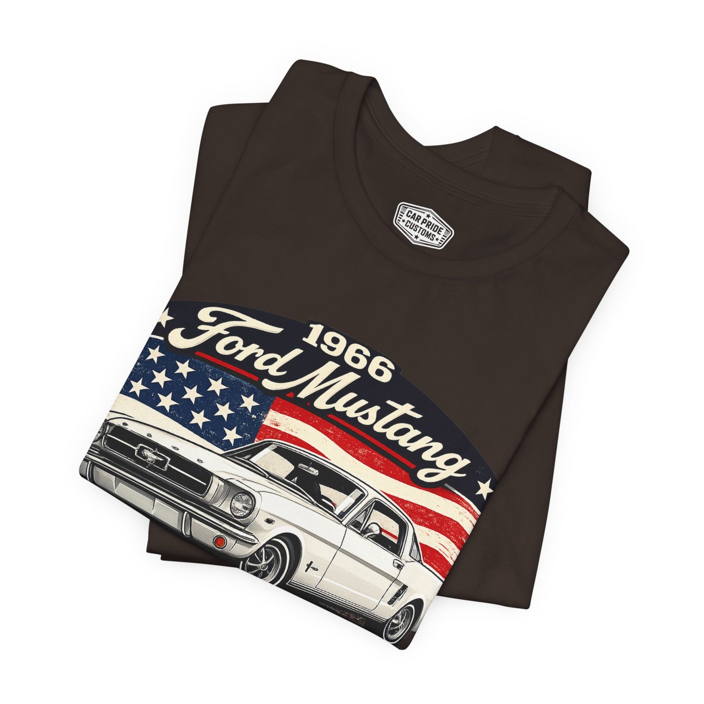 1966 Ford Mustang White Pride - Premium Tee