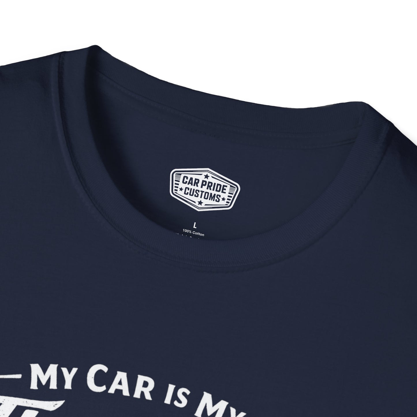 My Car is My Therapist | 1979 Pontiac Trans Am T-Shirt | Funny Firebird Muscle Car Graphic Tee | Retro Pontiac Shirt