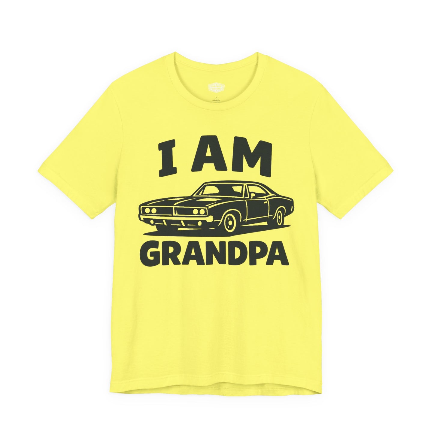 Funny Car T-Shirt | Classic Car Grandpa T-Shirt| Grandpa Car Lover Gift | 1968 Dodge Charger | I am Grandpa
