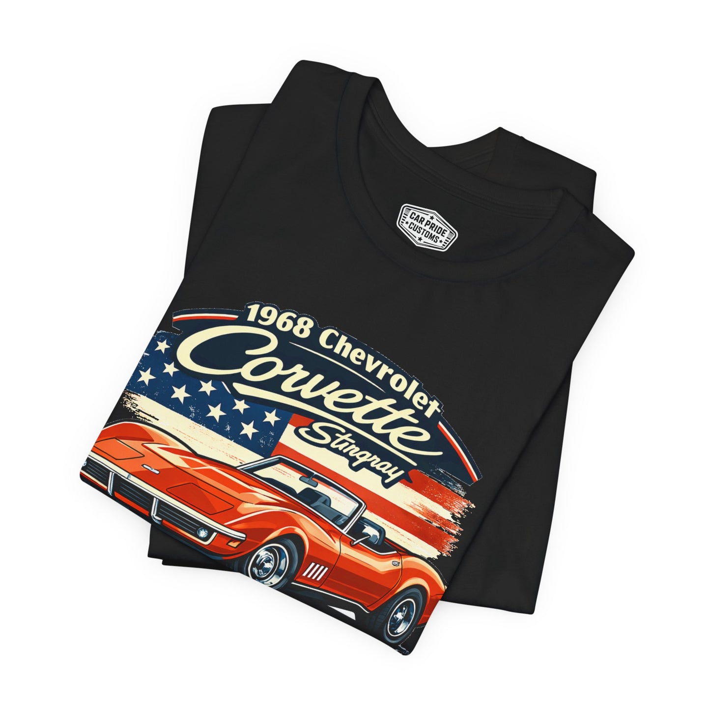 1968 Chevrolet Corvette Convertible Pride - Premium Tee