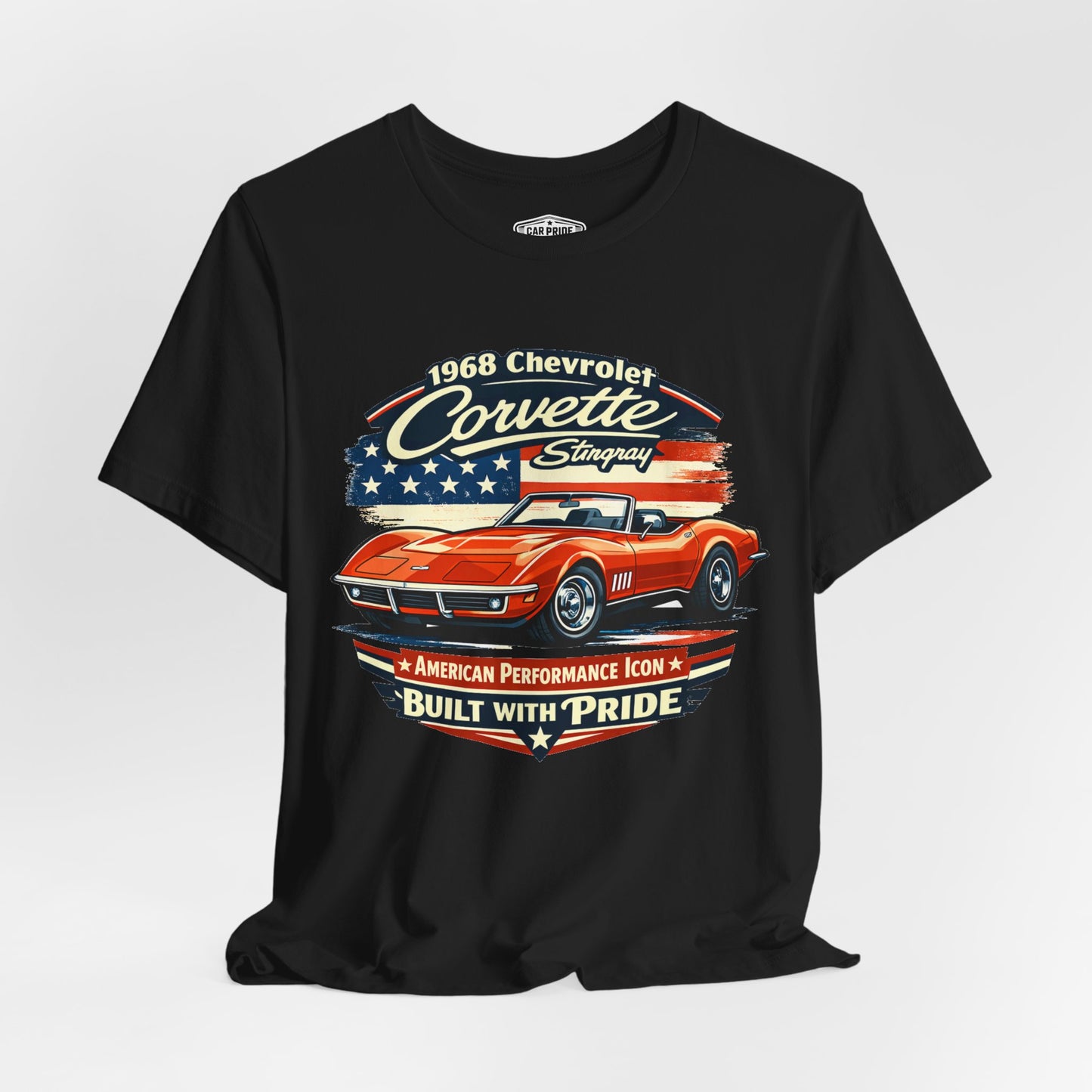 1968 Chevrolet Corvette Convertible Pride - Premium Tee