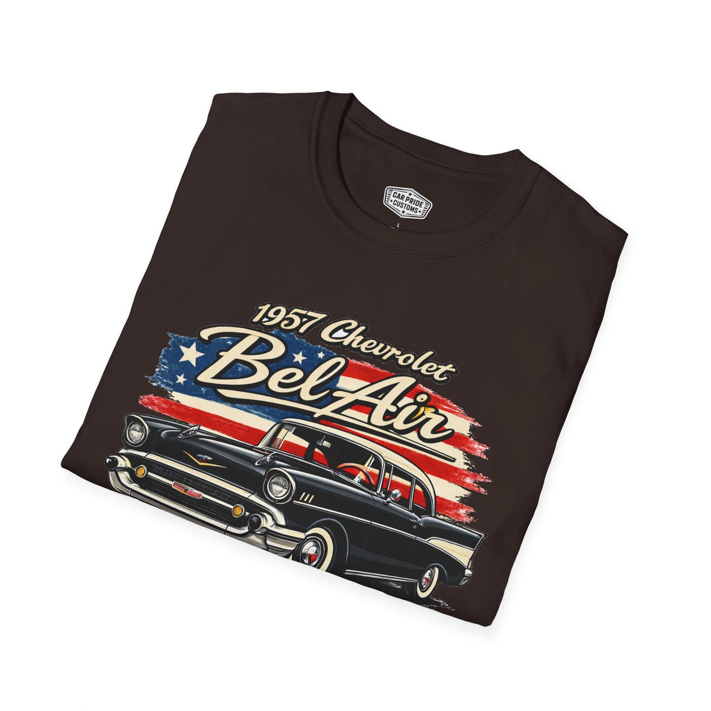 1957 Chevrolet Bel Air Black Pride - Standard Tee