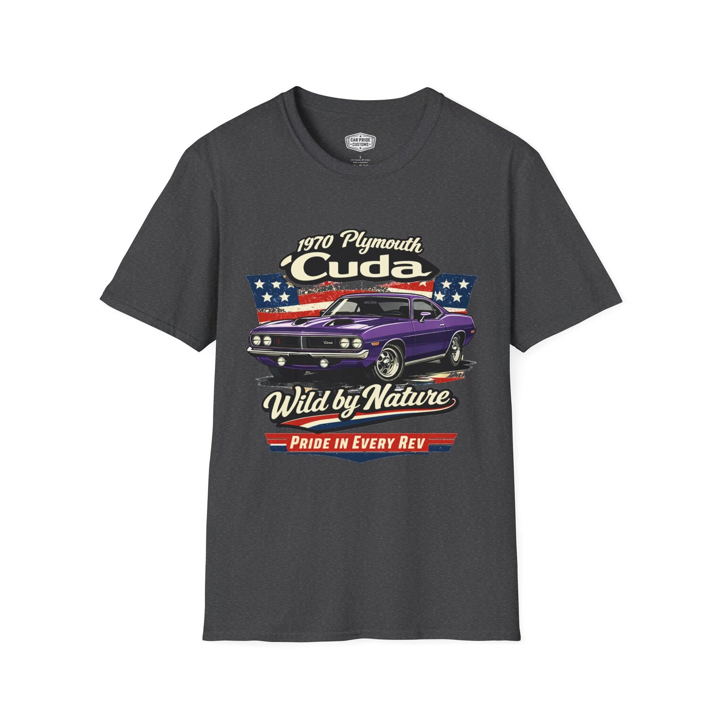 1970 Plymouth Cuda Purple Pride - Standard Tee