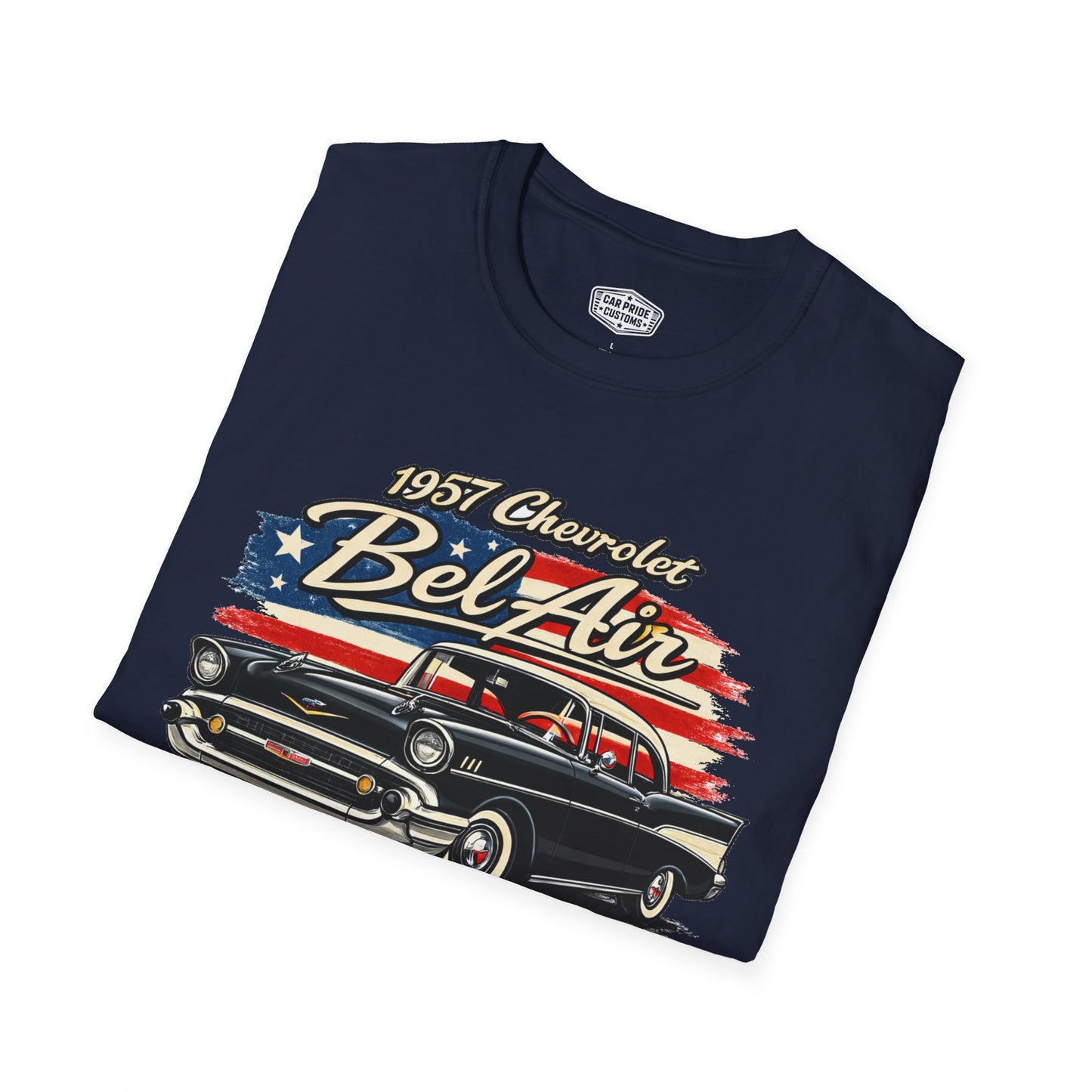 1957 Chevrolet Bel Air Black Pride - Standard Tee