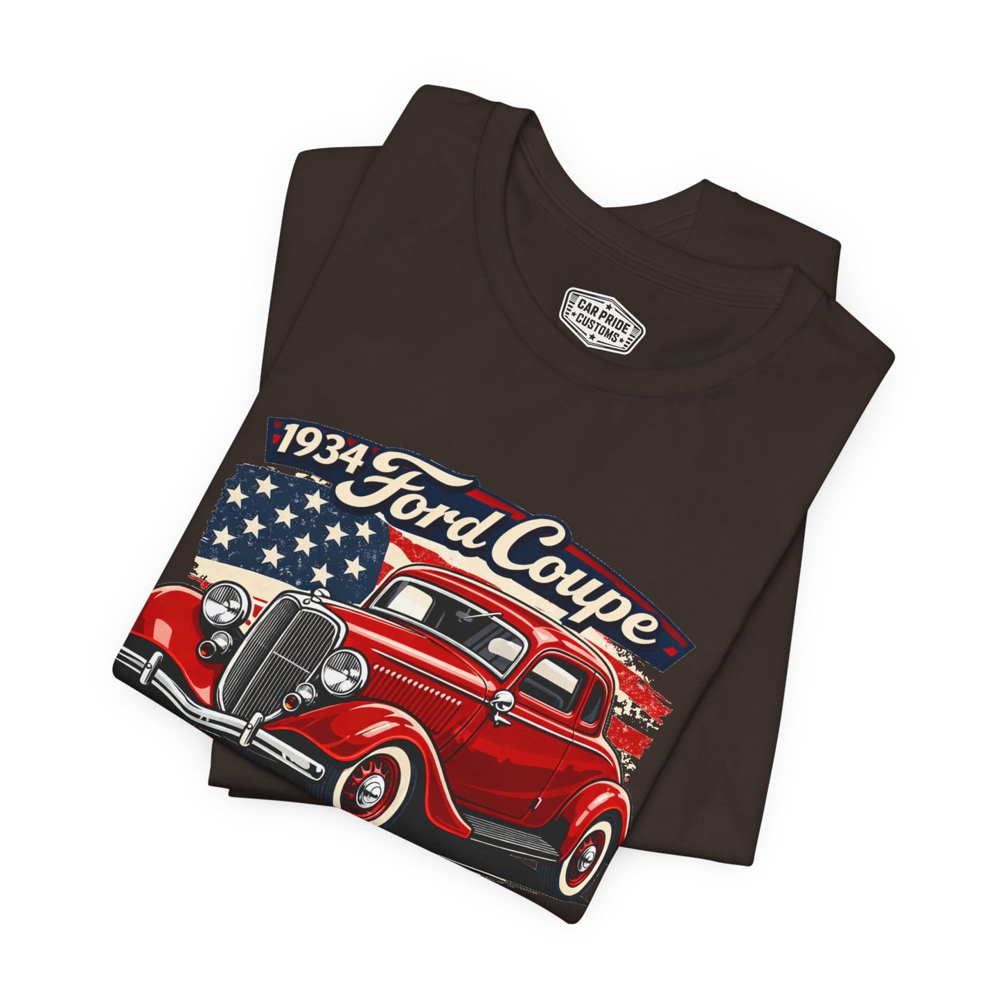 1934 Ford Coupe Red Pride - Premium Tee