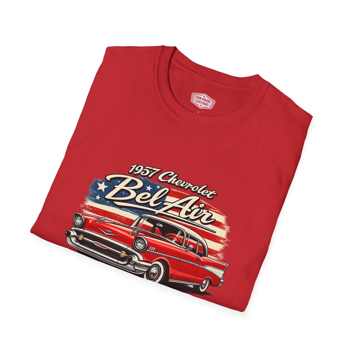 1957 Chevrolet Bel Air Red Pride - Standard Tee