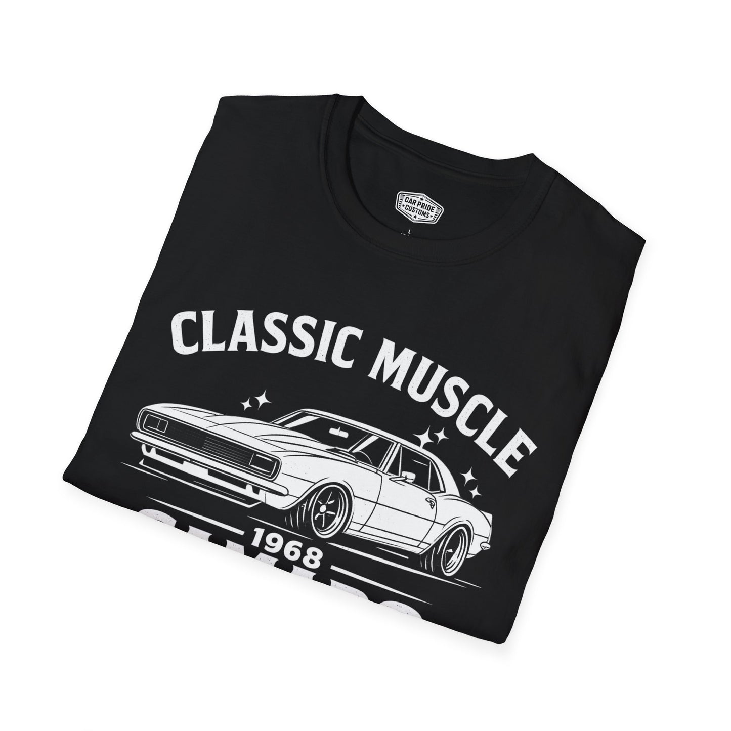 Classic Muscle | 1968 Chevy Camaro T-Shirt | American Performance Graphic Tee | Camaro Shirt