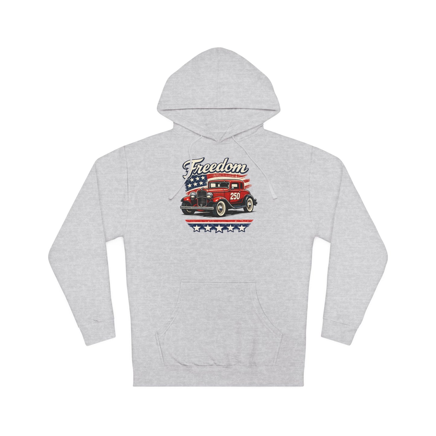 Freedom Ford Deluxe 250 Patriotic American Muscle Car Hoodie| Fathers Day Gift | Car Enthusiast Hoodie