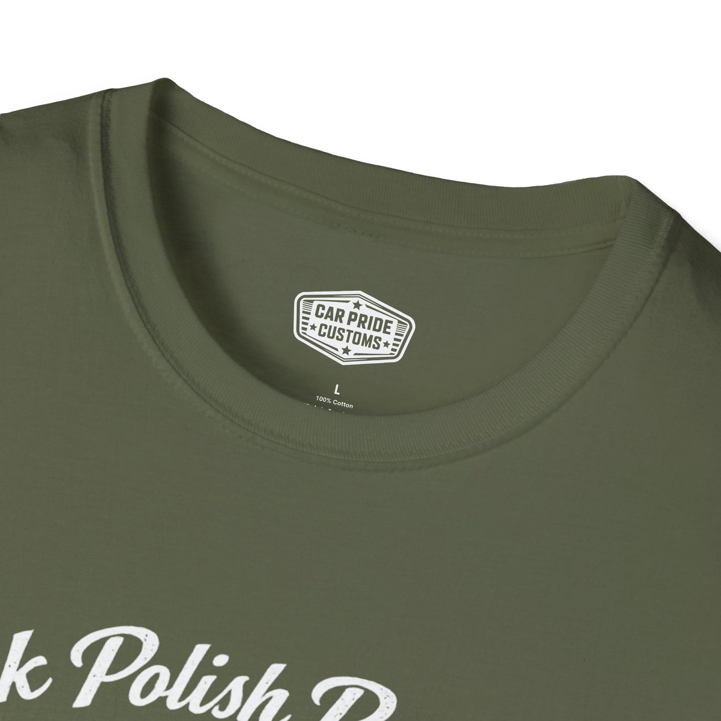 Park Polish Repeat | 1966 Ford Van T-Shirt | Funny Classic Van Show Graphic Tee | Ford Econoline Shirt