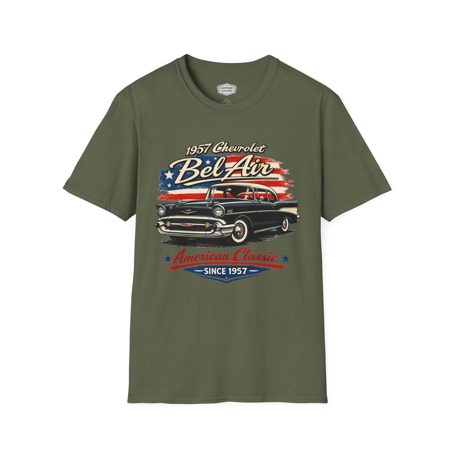 1957 Chevrolet Bel Air Black Pride - Standard Tee