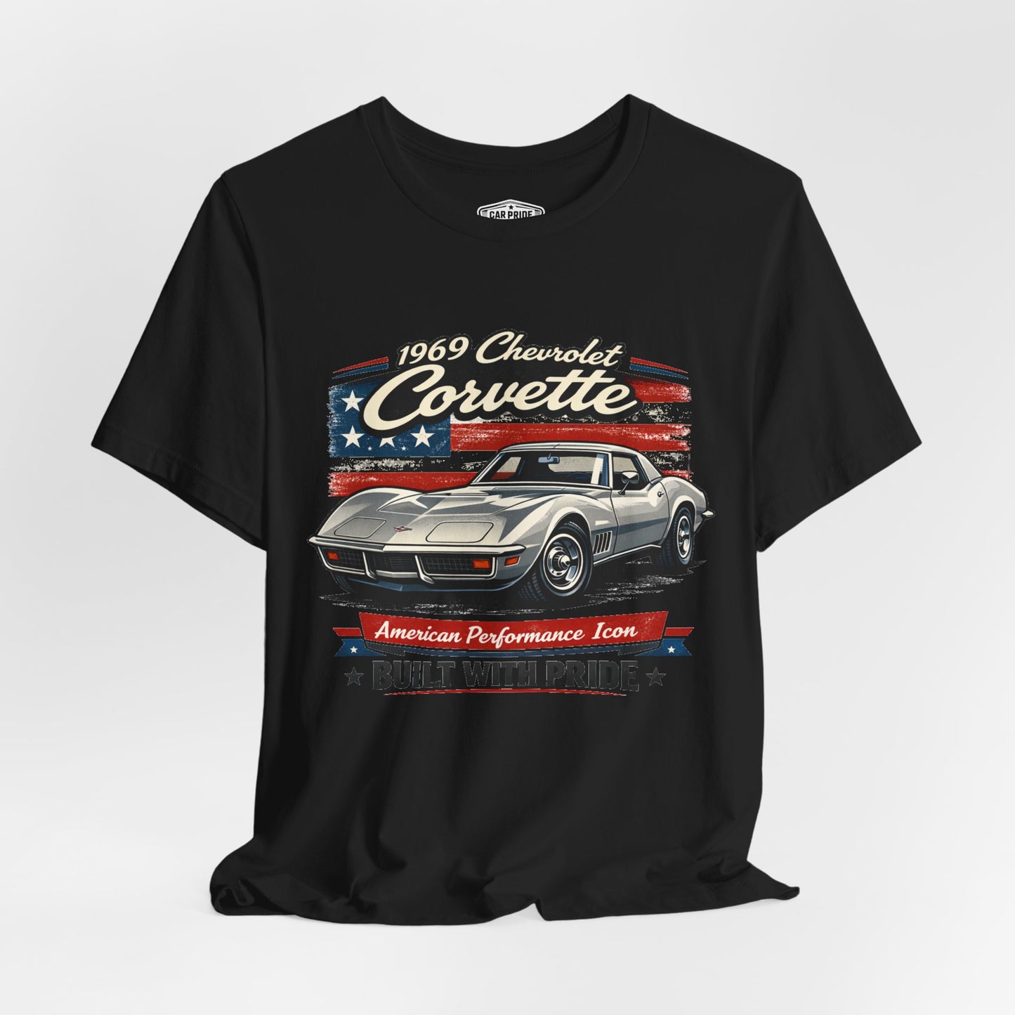 1969 Chevrolet Corvette Silver Pride - Premium Tee