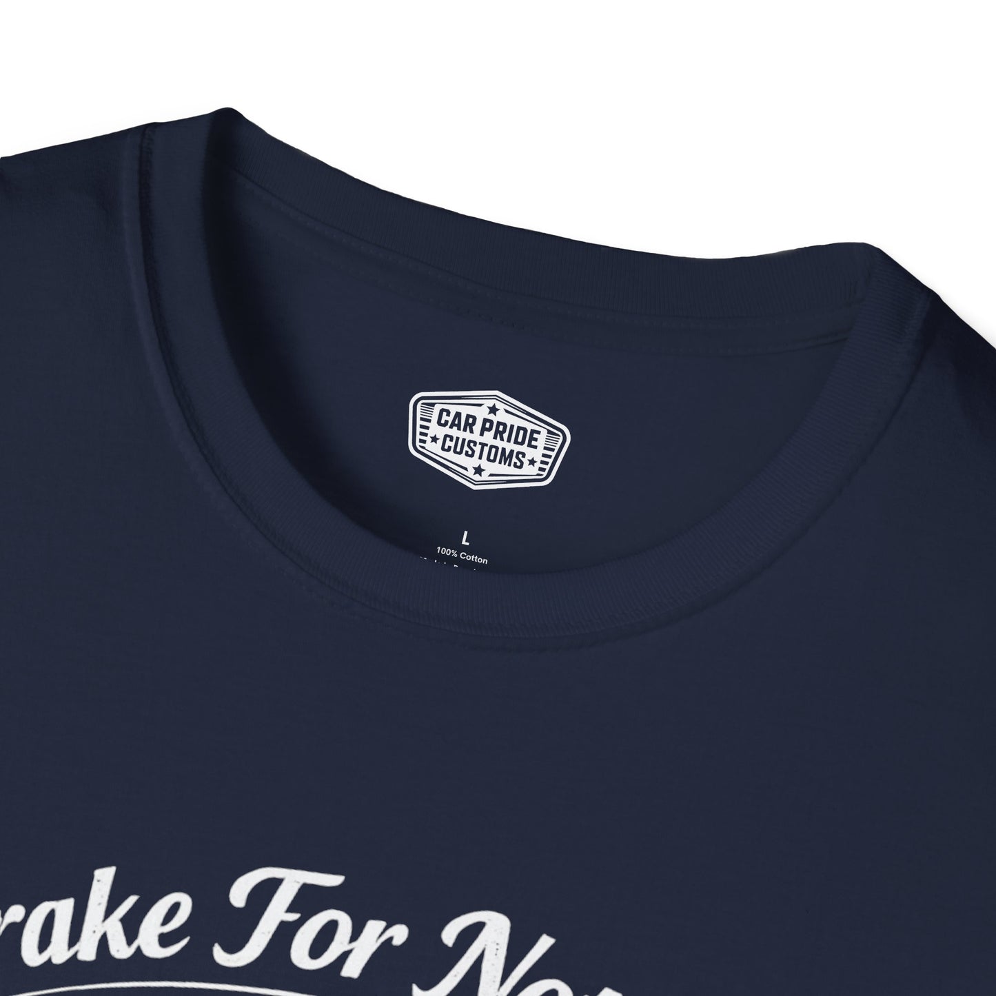 Funny Car T-Shirt | Car Guy Gift | Mechanic Shirt | 1964 Chevrolet Impala SS | I Brake for Nothing