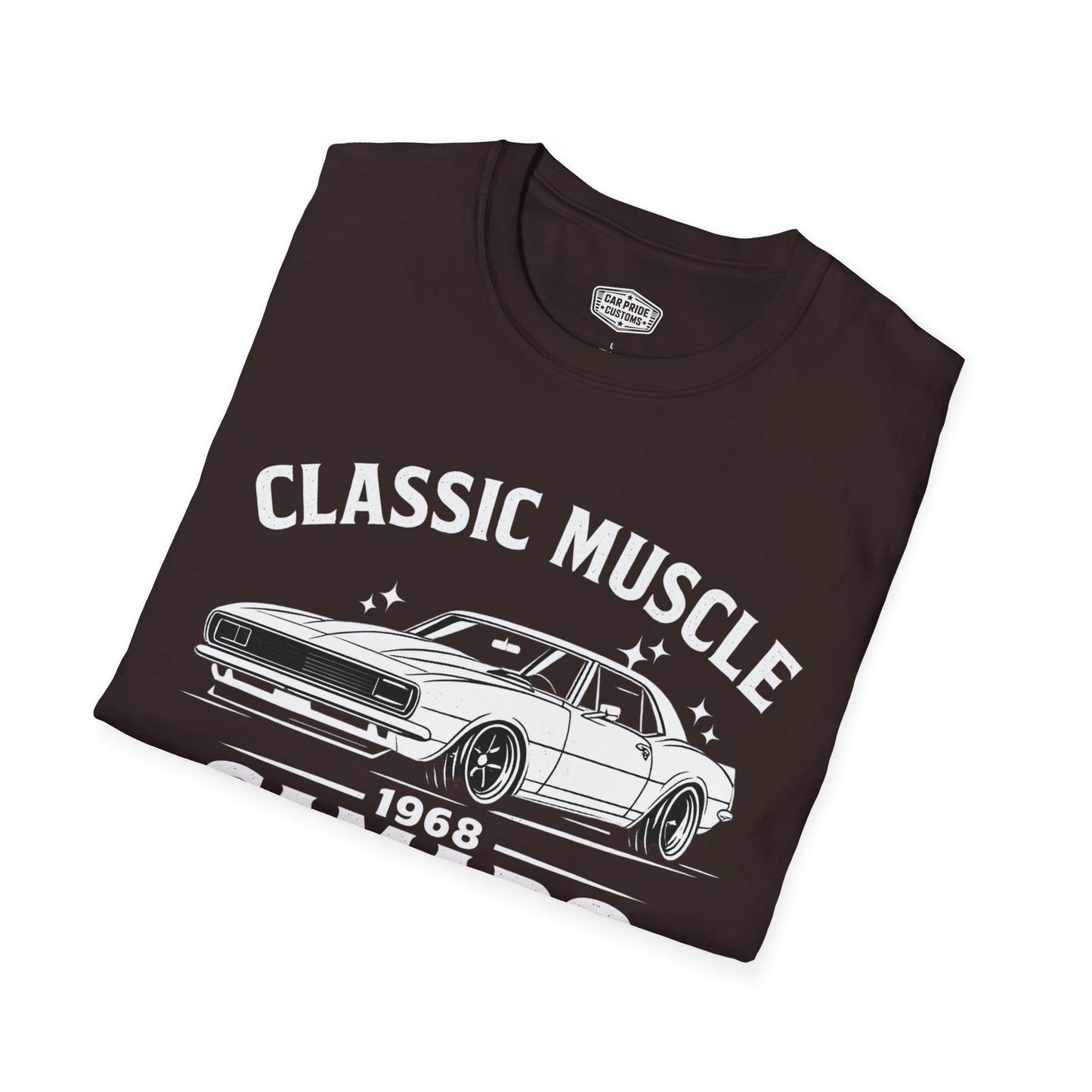 Classic Muscle | 1968 Chevy Camaro T-Shirt | American Performance Graphic Tee | Camaro Shirt