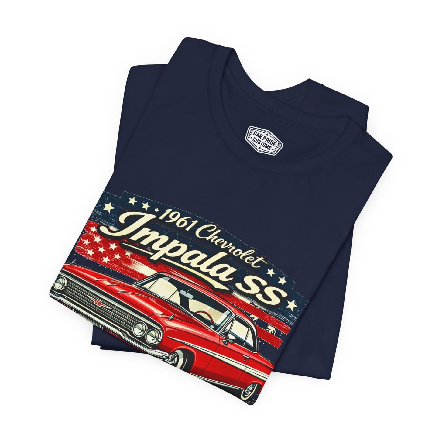 1961 Chevrolet Impala Red Pride - Premium Tee