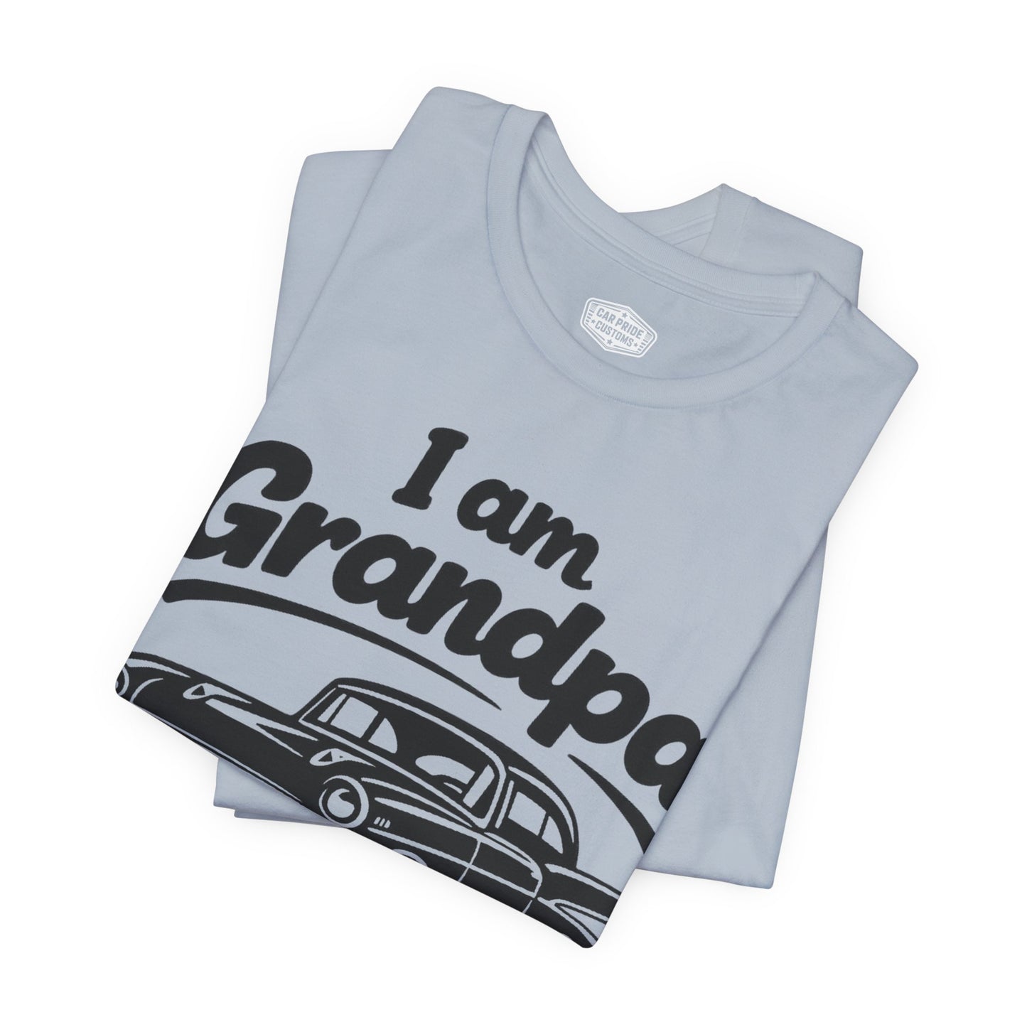 Funny Car T-Shirt | Classic Car Grandpa T-Shirt| Grandpa Car Lover Gift | 1957 Chevrolet Bel Air | I am Grandpa