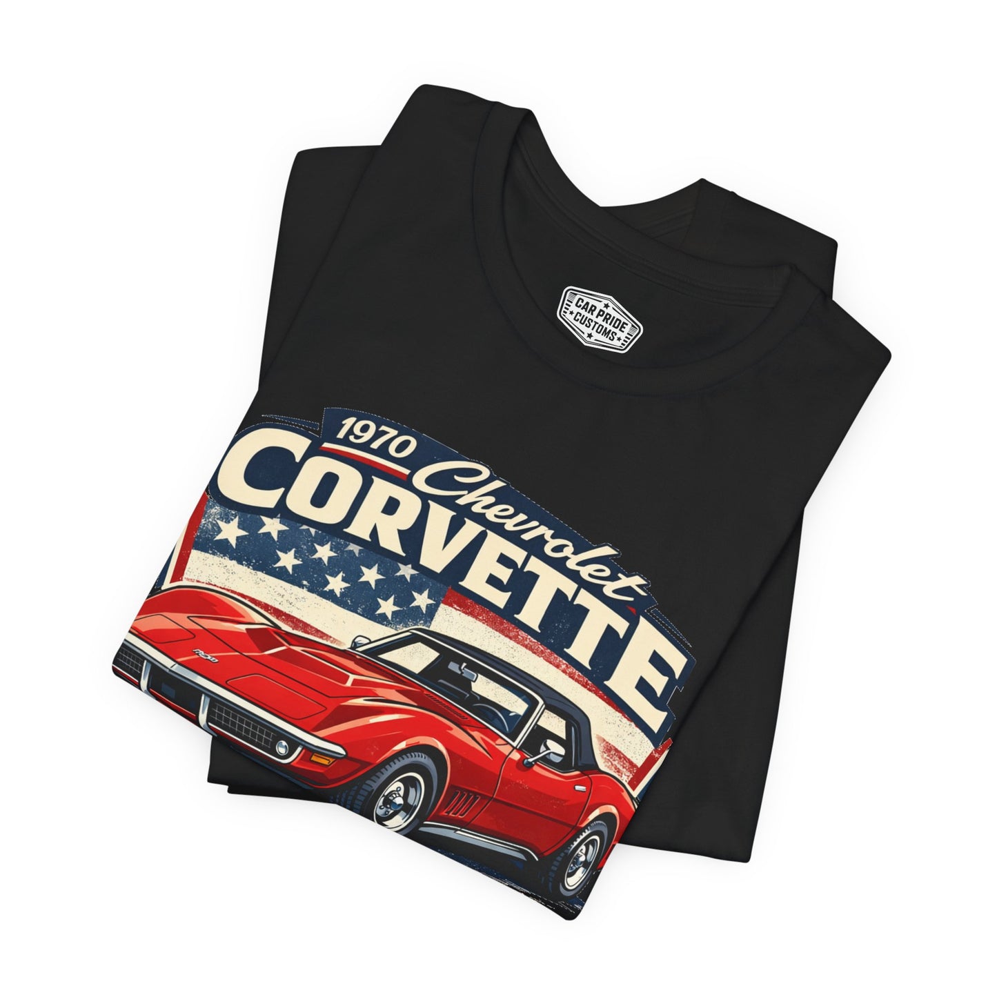 1970 Chevrolet Corvette Red Pride - Premium Tee
