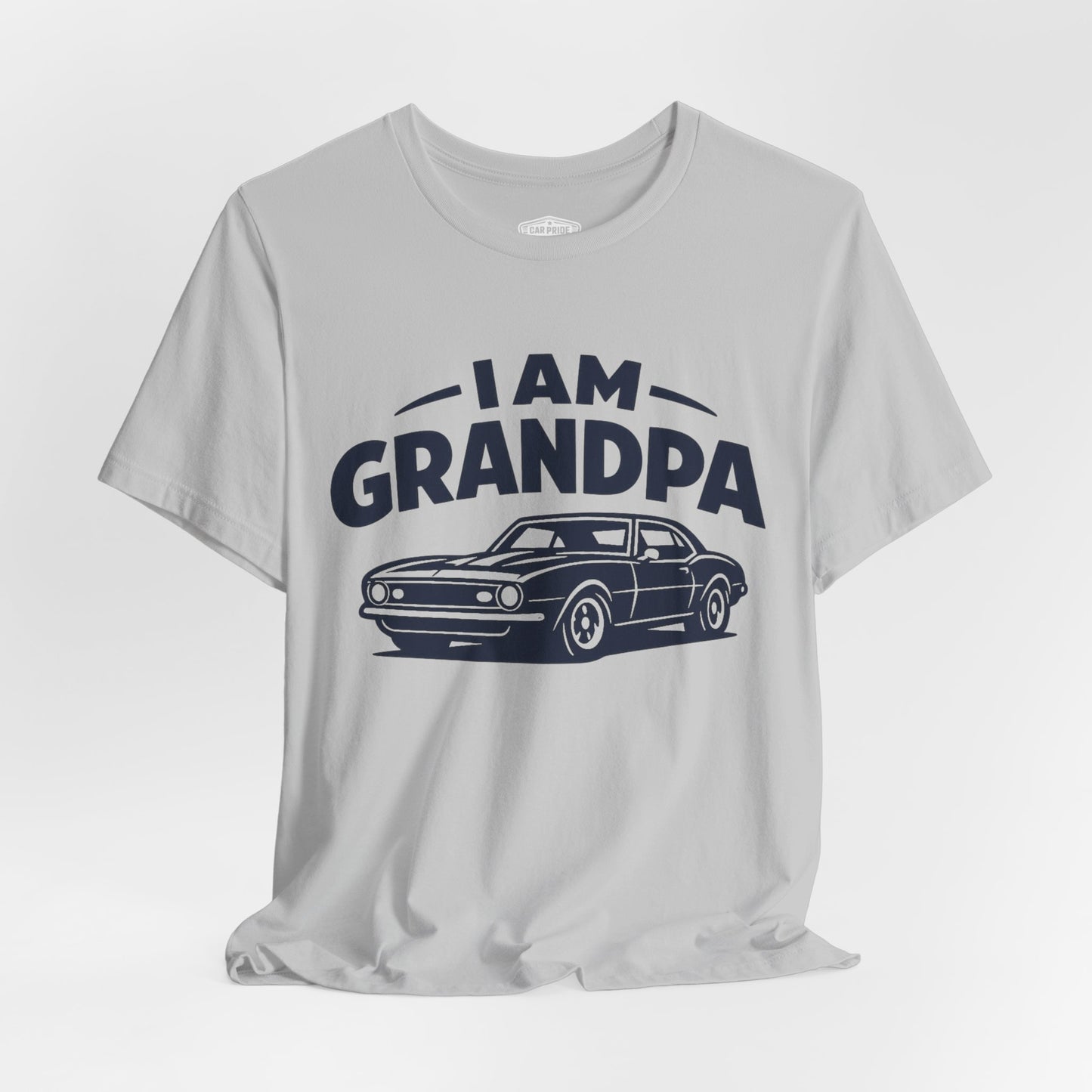 Funny Car T-Shirt | Classic Car Grandpa T-Shirt| Grandpa Car Lover Gift | 1968 Chevrolet Camaro | I am Grandpa