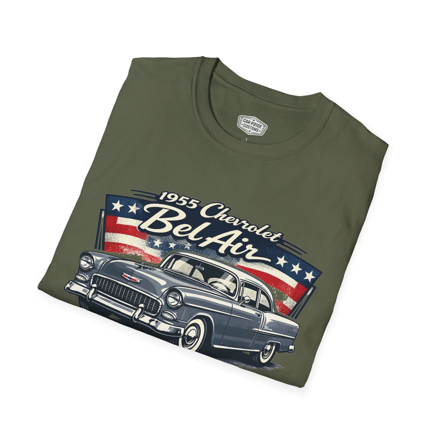 1955 Chevrolet Bel Air Grey Pride - Standard Tee