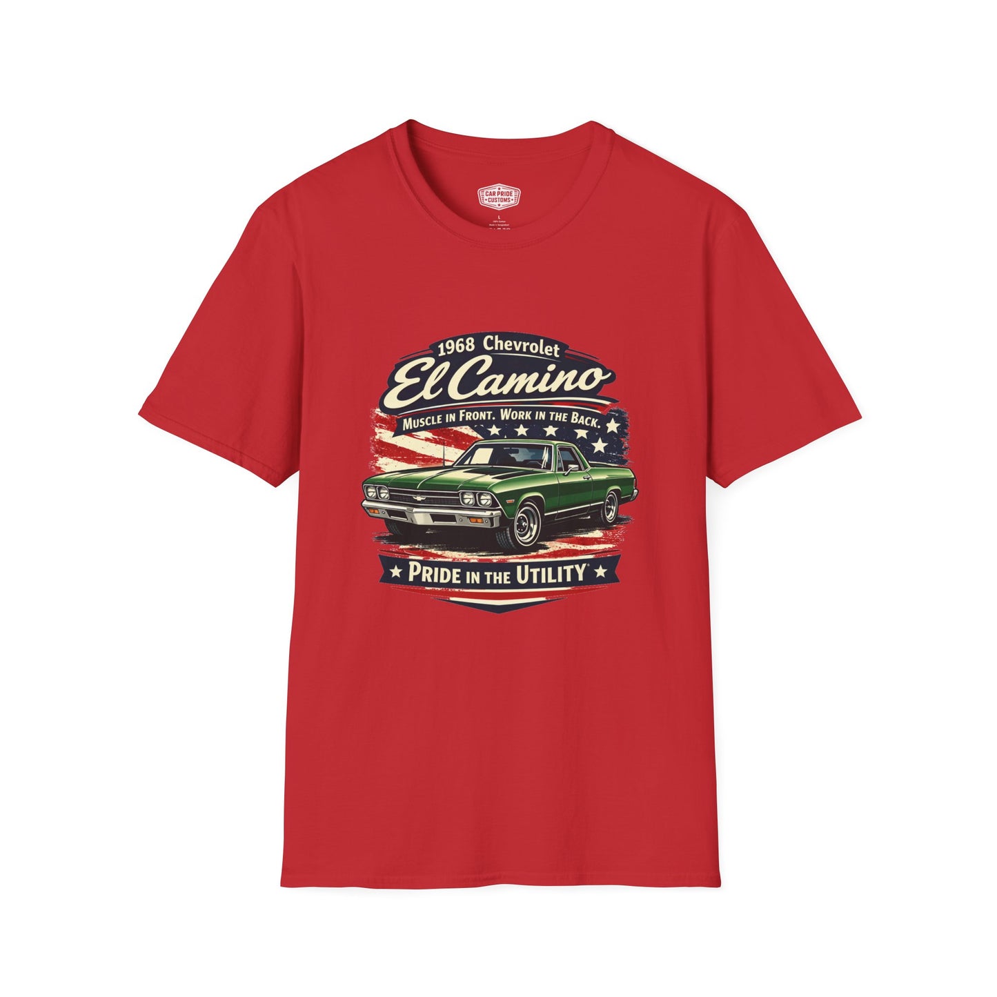 1968 Chevrolet El Camino Green Pride - Standard Tee