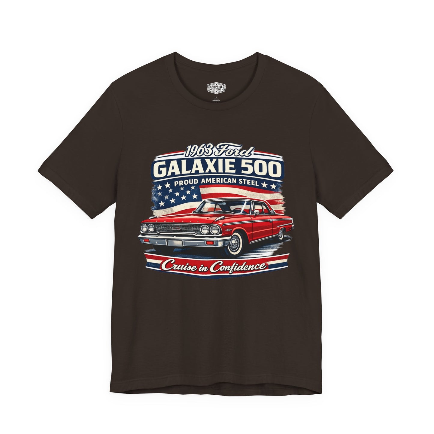 1963 Ford Galaxy 500 Red Pride - Premium Tee