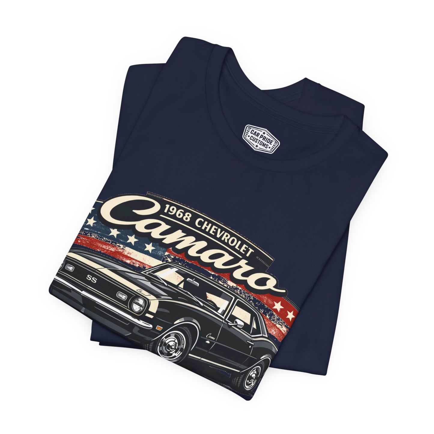 1968 Chevrolet Camaro Shirt | Classic Car Gift for Dad | American Pride | Vintage | Classic | Premium Soft