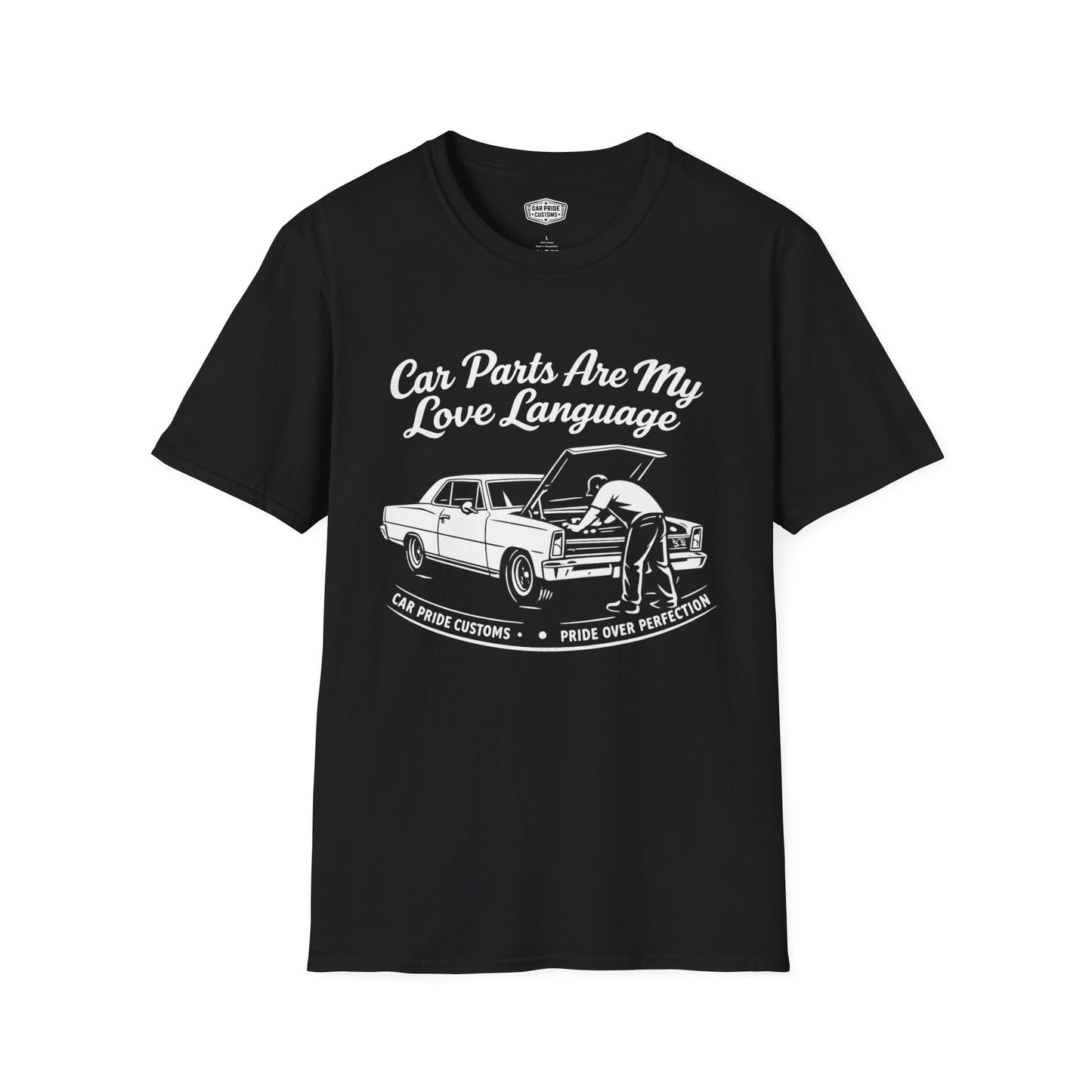 Funny Car T-Shirt | Car Guy Gift | Mechanic Shirt | 1966 Chevrolet Nova SS | Car Parts