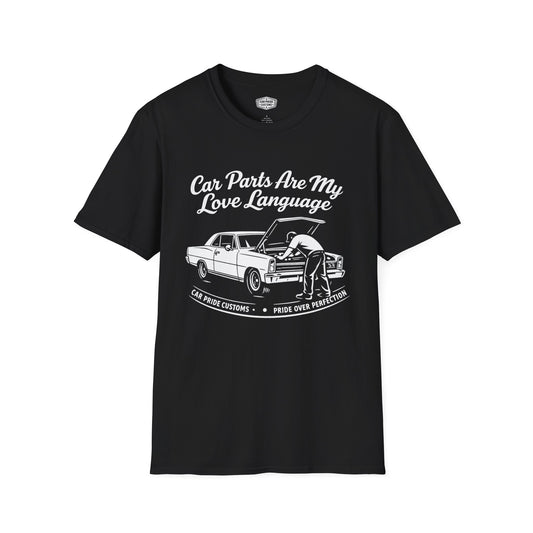 Funny Car T-Shirt | Car Guy Gift | Mechanic Shirt | 1966 Chevrolet Nova SS | Car Parts