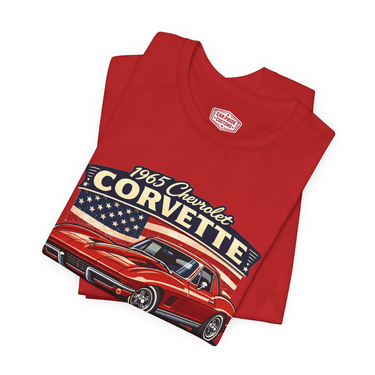 1965 Chevrolet Corvette Red Pride - Premium Tee