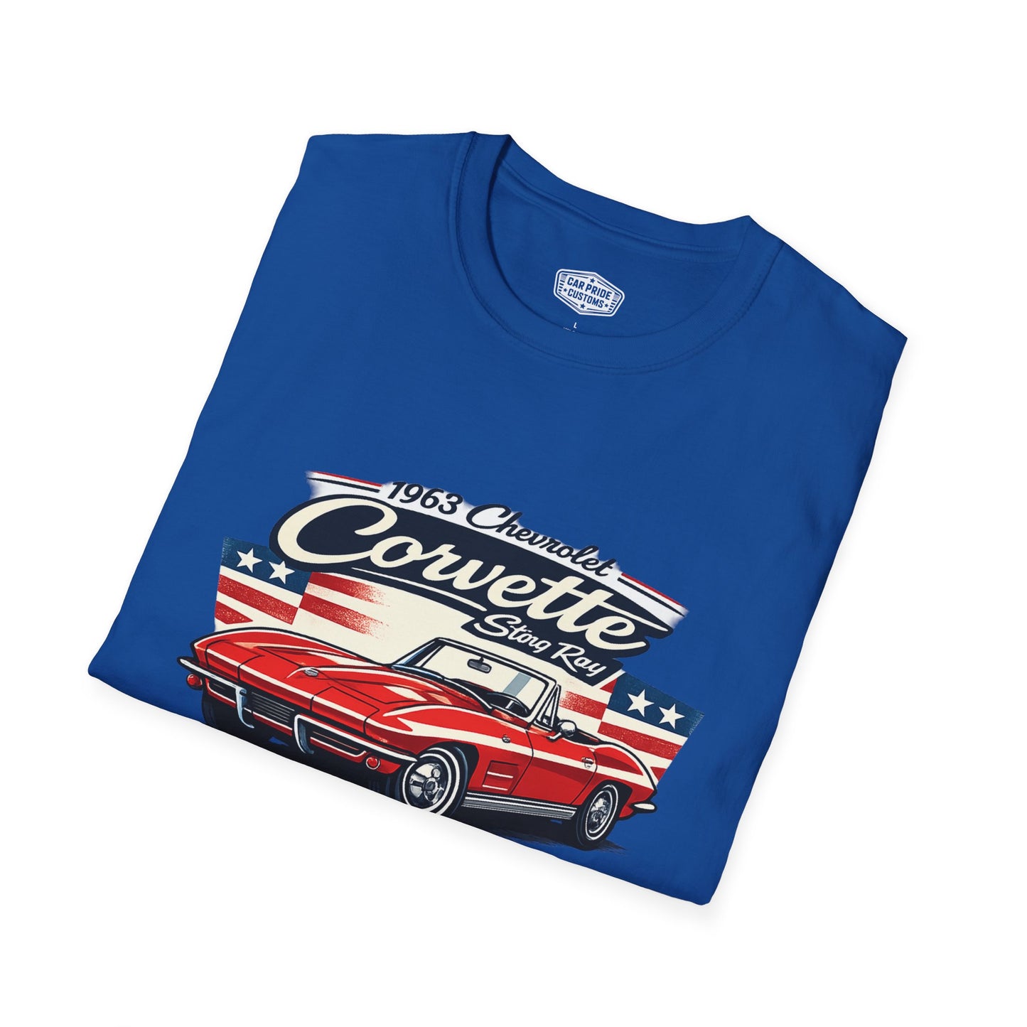 1963 Chevrolet Corvette Stingray Convertible Pride - Standard Tee