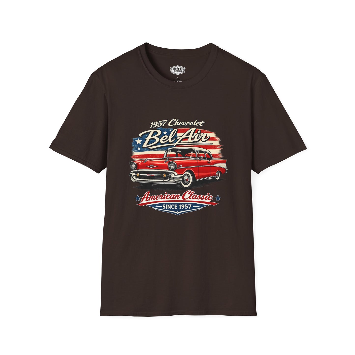 1957 Chevrolet Bel Air Red Pride - Standard Tee