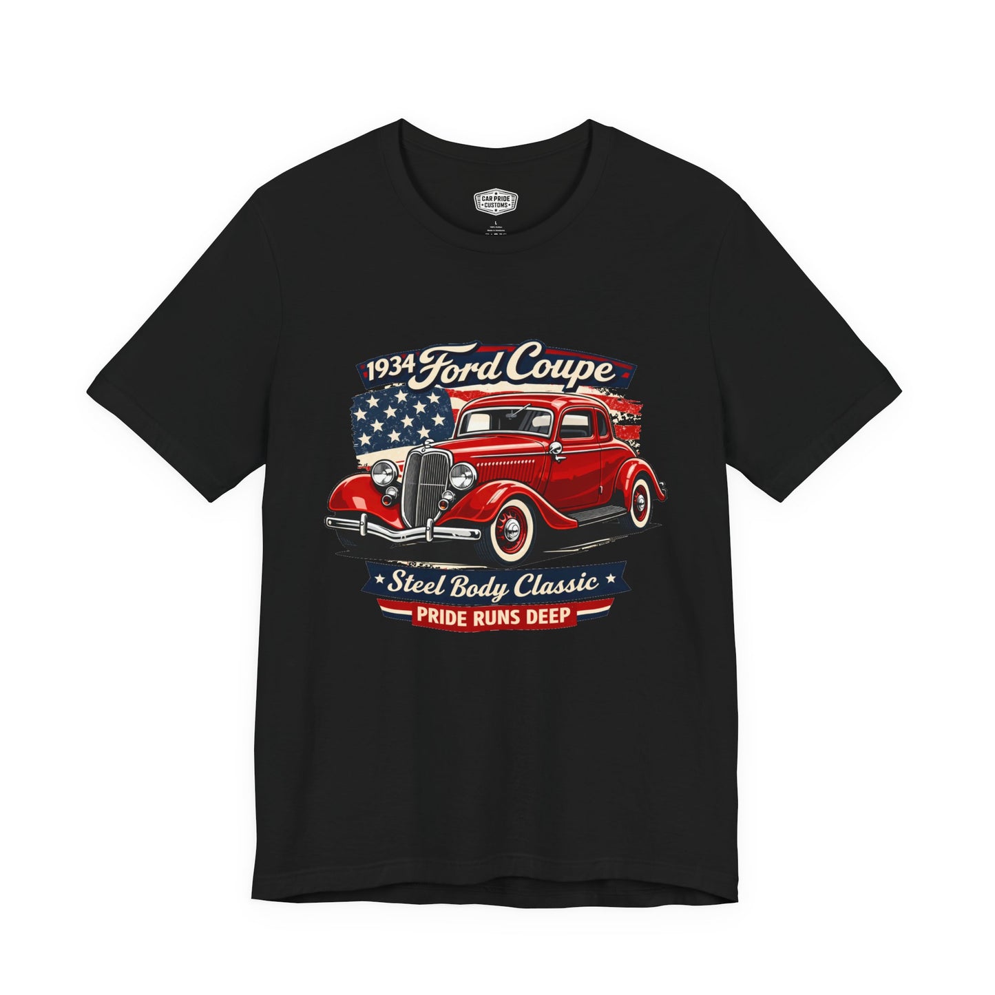 1934 Ford Coupe Red Pride - Premium Tee