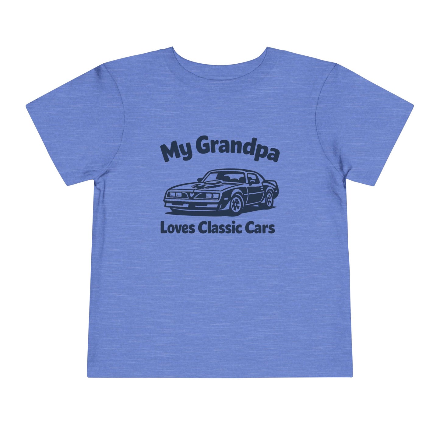 Funny Car T-Shirt | Classic Car Toddler T-Shirt| Grandpa Car Lover Gift | 1979 Pontiac Trans AM | Grandpa Likes Cars