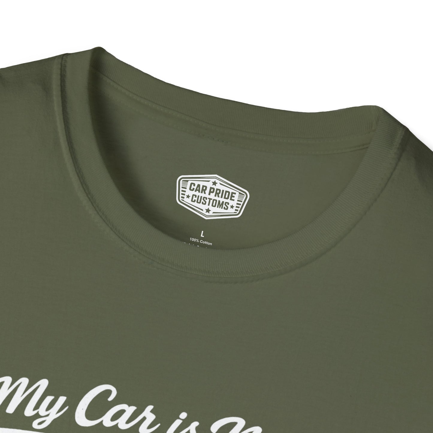 My Car is My Therapist | 1971 Plymouth Road Runner T-Shirt | Funny Muscle Car Graphic Tee | Classic Mopar Shirt