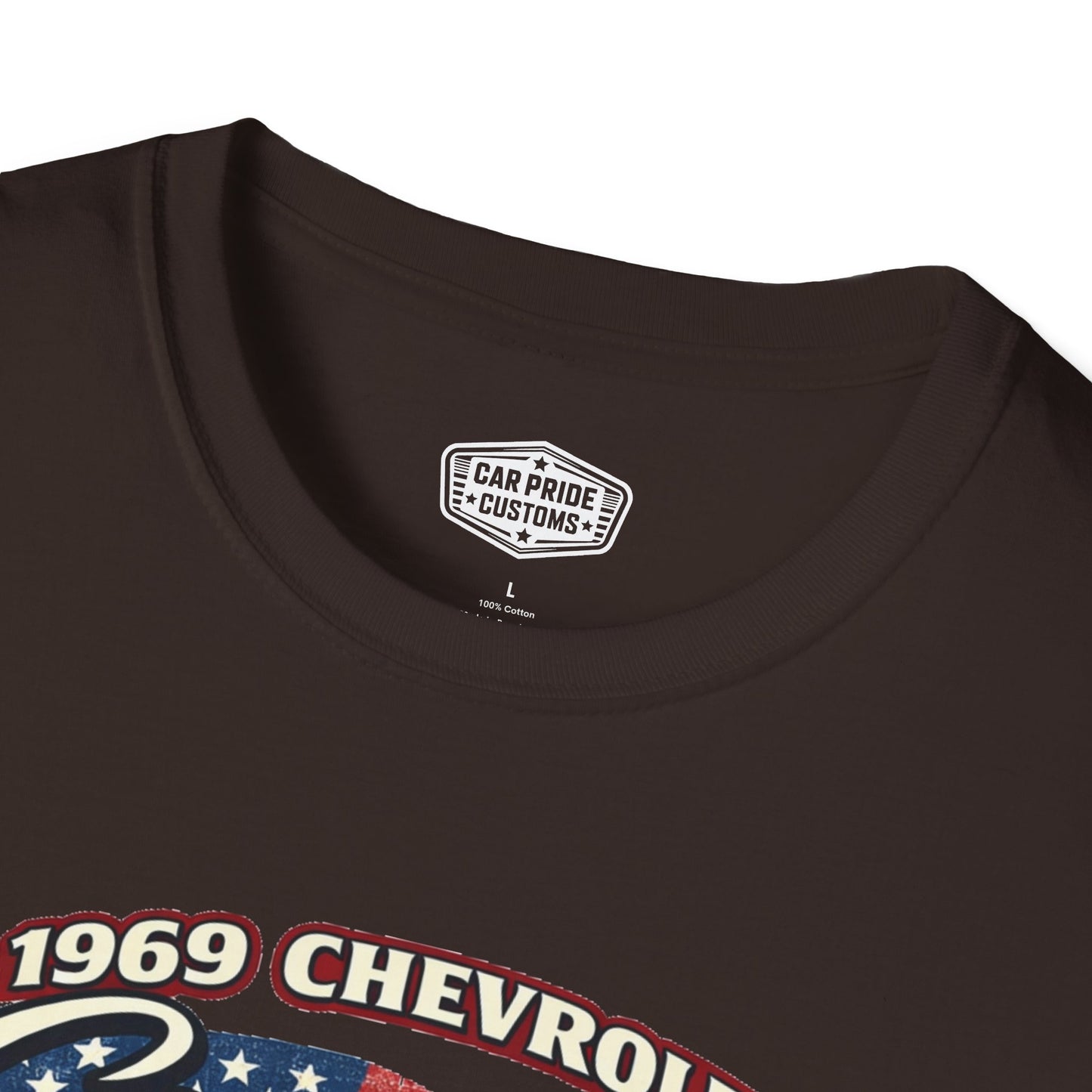 1969 Chevrolet Corvette Stingray White Pride - Standard Tee