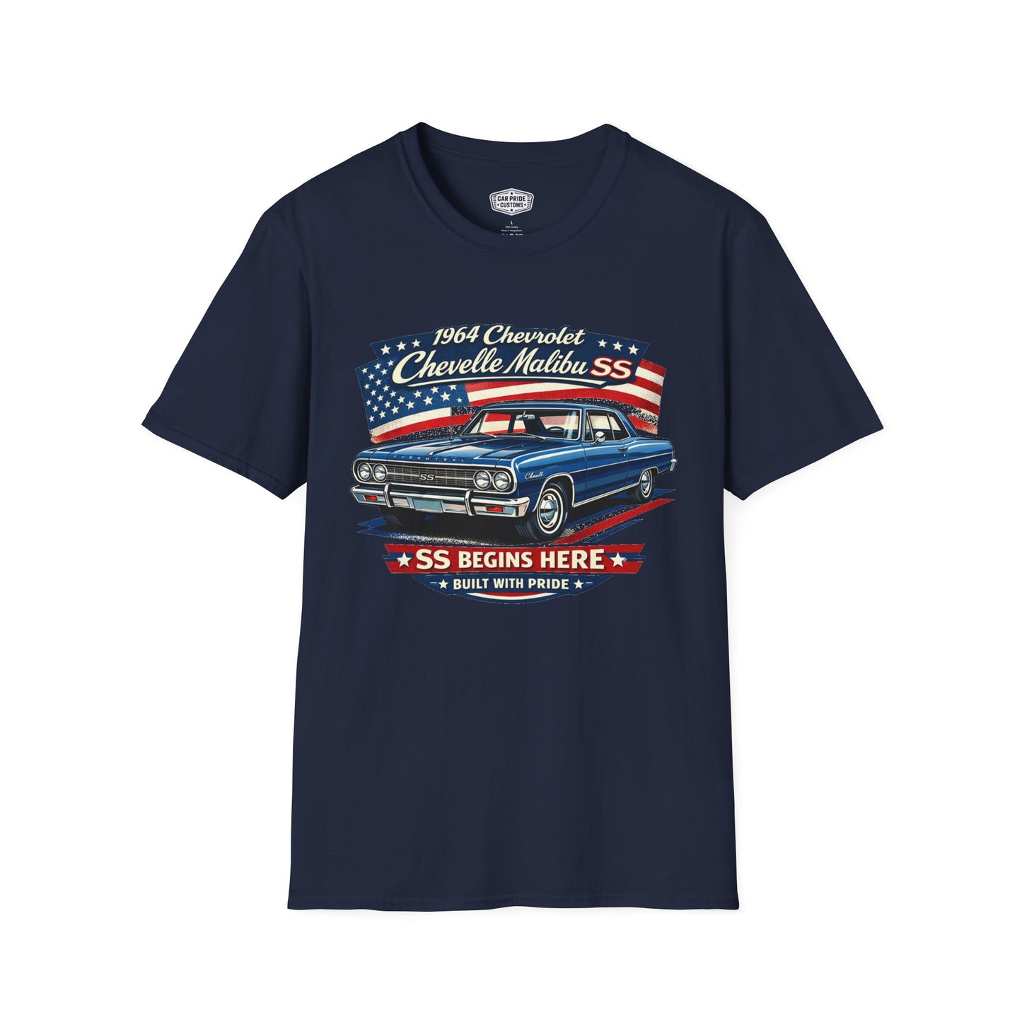 1964 Chevrolet Chevelle SS Blue Pride - Standard Tee