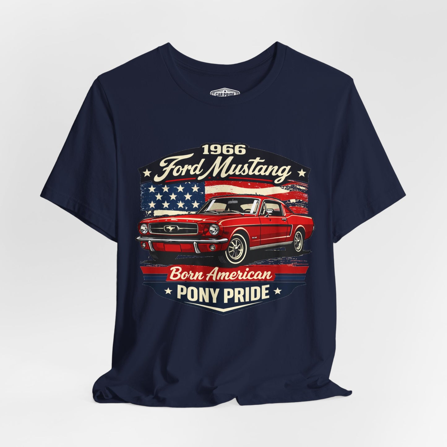 1966 Ford Mustang Red Pride - Premium Tee
