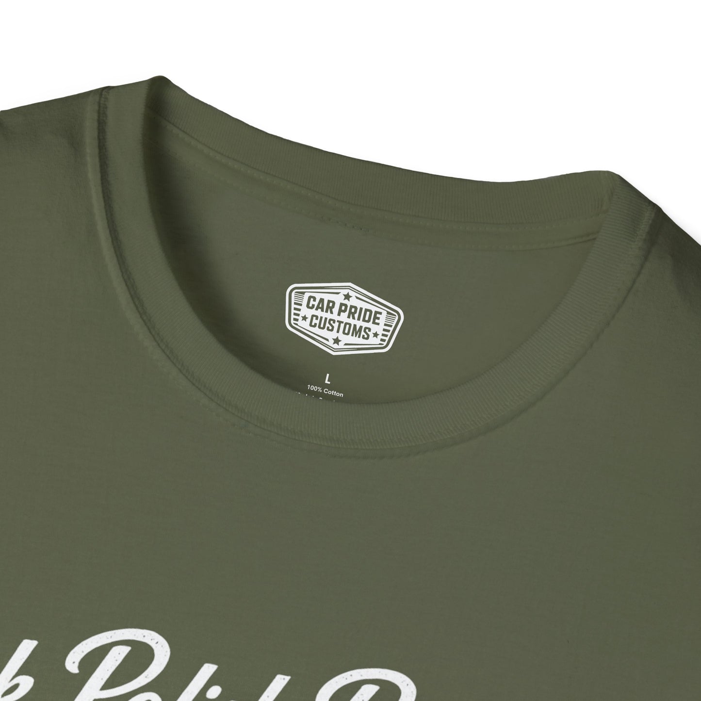 Park Polish Repeat | 1968 VW Bus 13-Window T-Shirt | Funny Classic Van Show Graphic Tee | Volkswagen Shirt