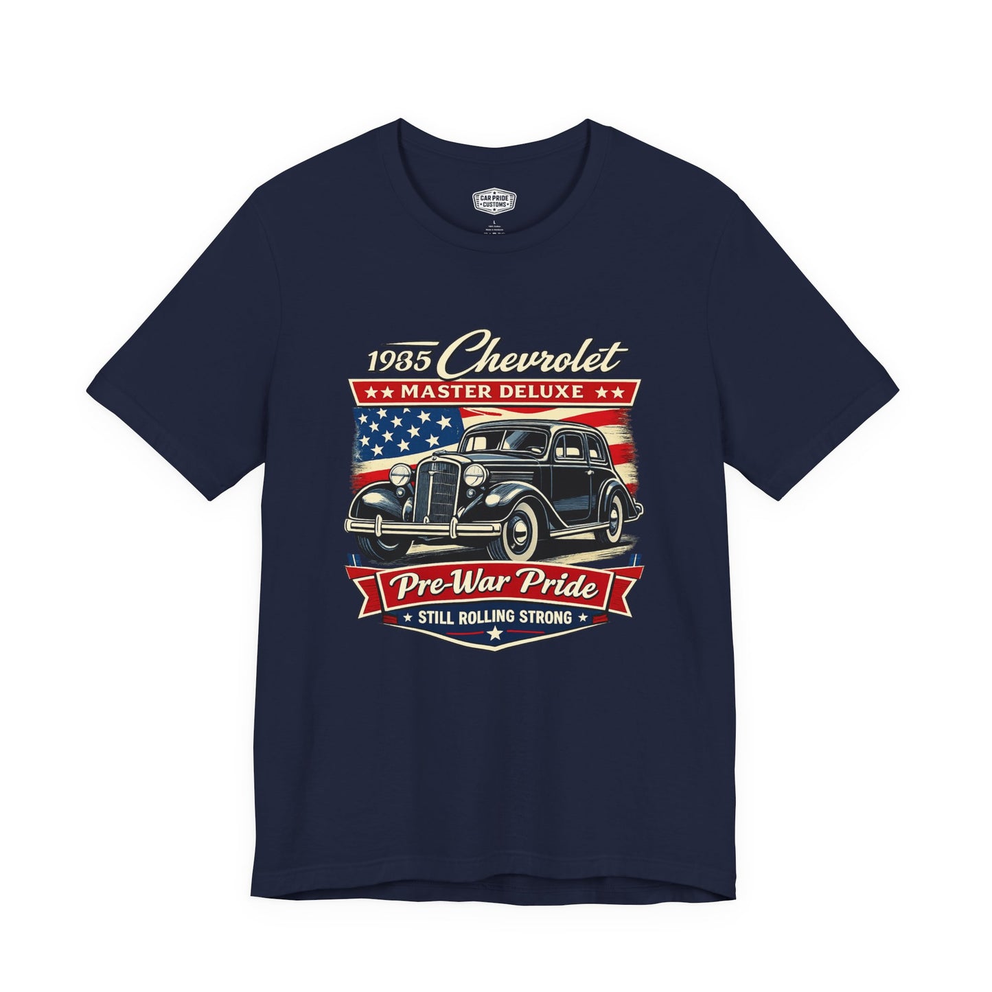 1935 Chevrolet Master Deluxe Black Pride - Premium Tee