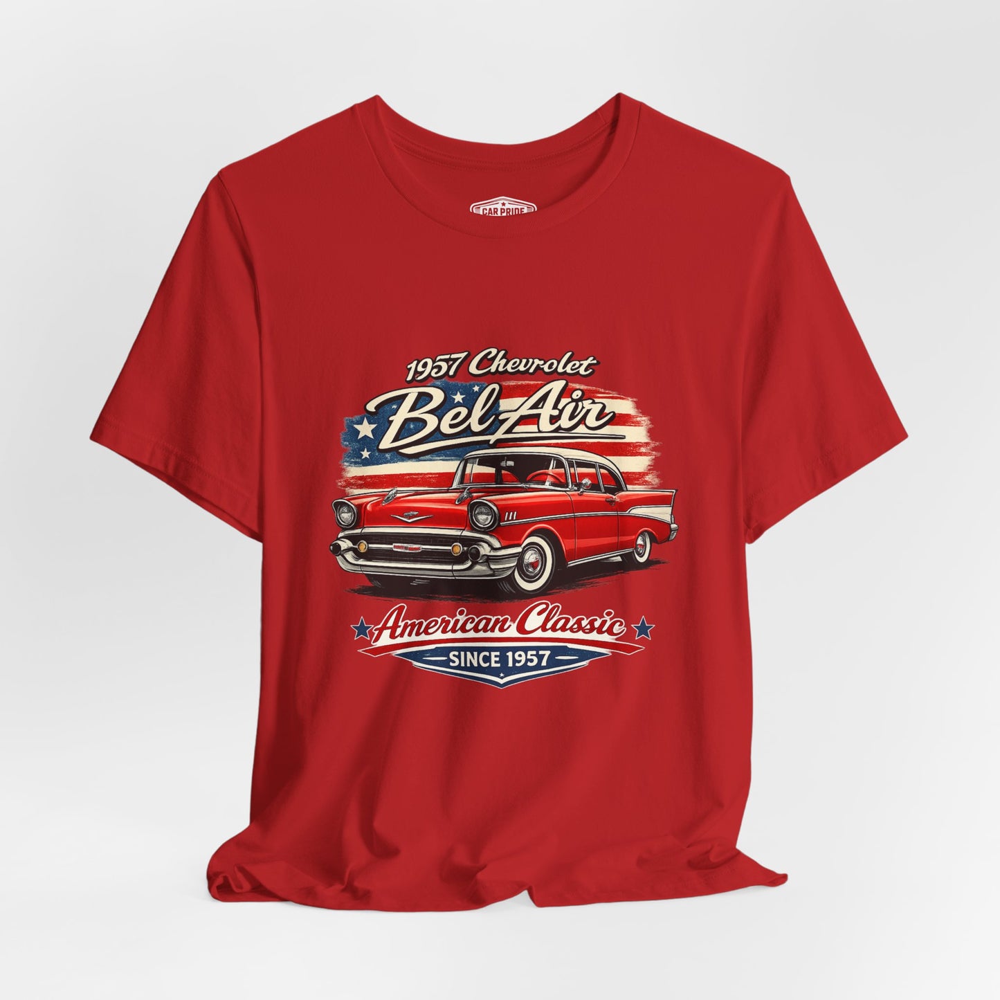 1957 Chevrolet Bel Air Red Pride - Premium Tee