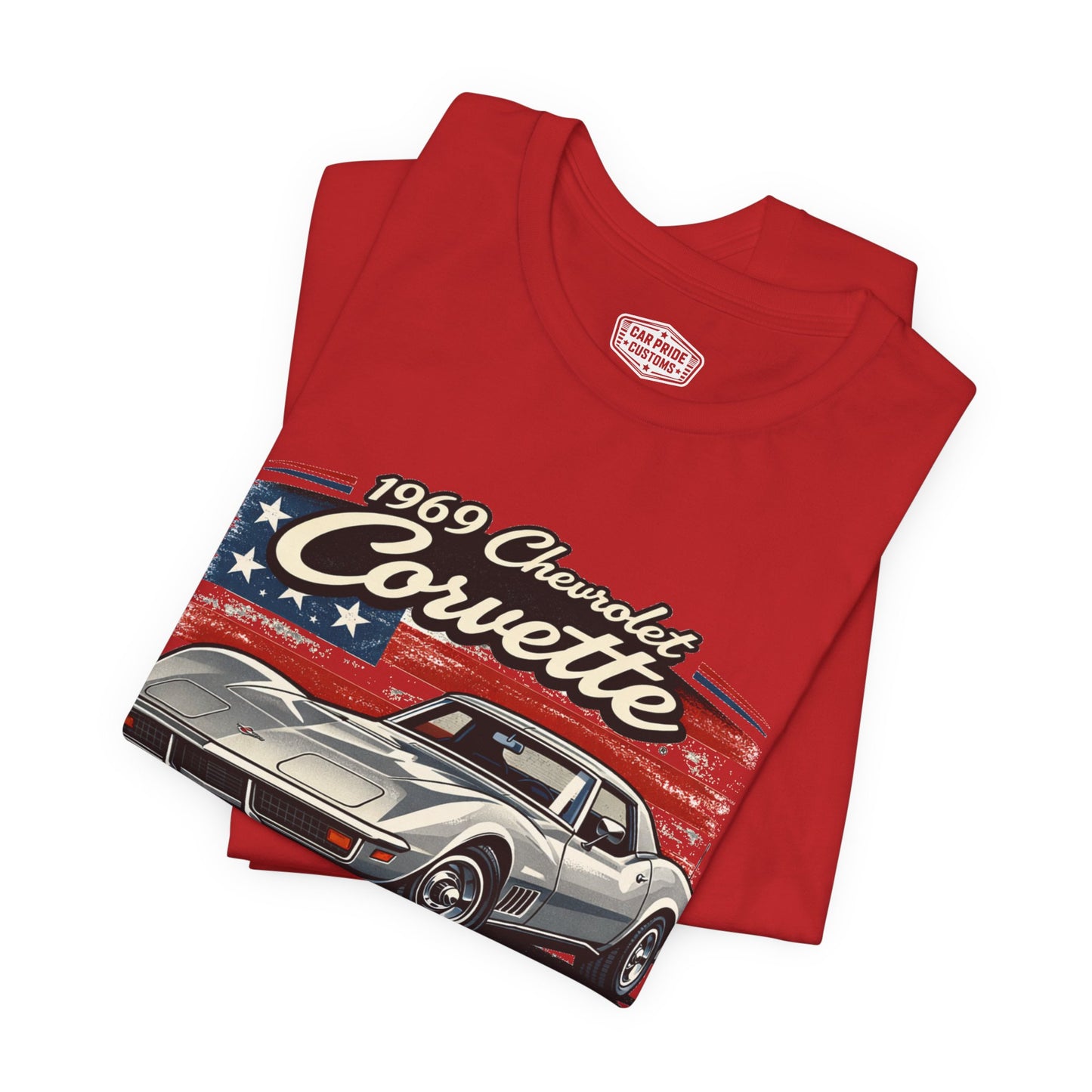 1969 Chevrolet Corvette Silver Pride - Premium Tee