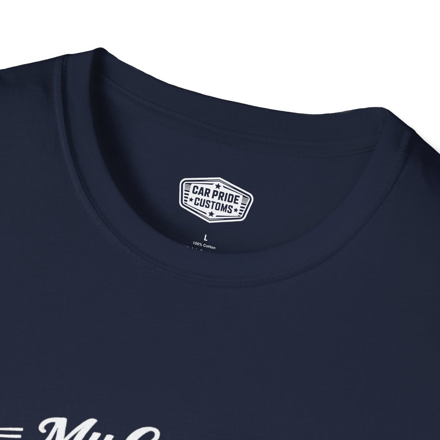 My Car is My Therapist | 1966 Ford Mustang Convertible T-Shirt | Funny Pony Car Graphic Tee | Classic Mustang Shirt