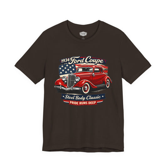 1934 Ford Coupe Red Pride - Premium Tee